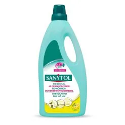 Sanytol Lattia Ja Pinnat Sitruuna & Oliivinlehti 1 L Puhdistus- Ja Desinfiointiaine