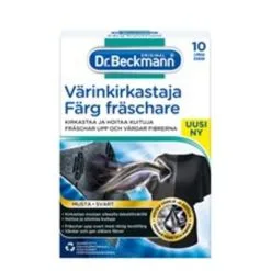 Dr.Beckmann Dr. Beckmann 10 Kpl Mustan Värin Kirkastajaliina