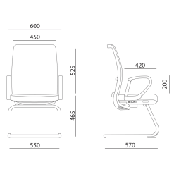 Home4you Anggun Toimistotuoli -Huonekalut kauppa 4741243134935 3