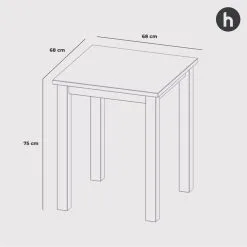 Tenstar Hygge Home Ruokapöytä -Huonekalut kauppa 4772158000176 2