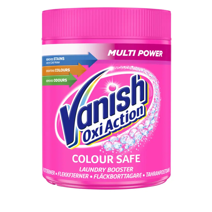 Vanish Colour Oxi Action 470 G Tahranpoistojauhe 3 Vanish Colour Oxi Action 470 G Tahranpoistojauhe