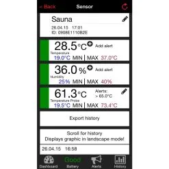Suomen Lämpömittari 8215 +110c Pro Weatherhub Lämpötila Lähetin -Huonekalut kauppa 6411570082152 2