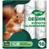 Serla Kuvioitu 16 Rl Talouspaperi -Huonekalut kauppa 6414301029334