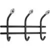 Pisla 1227 3 Osainen Musta Kromi Vaatenaulakko -Huonekalut kauppa 6414675142646
