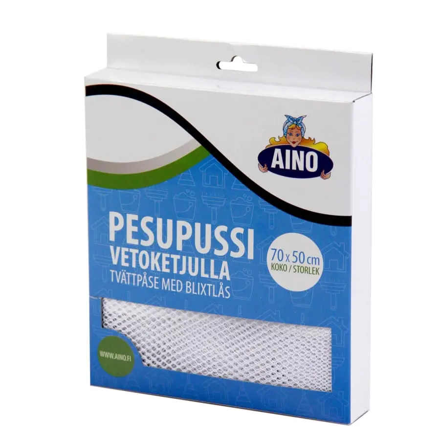 Aino70x50 Cm Vetoketjulla Pesupussi 3 Aino70x50 Cm Vetoketjulla Pesupussi
