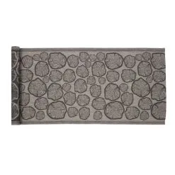 Jokipiin Pellava Vappu Saunassa Mänty 45x160 Cm Luonnonväri/musta Laudeliina