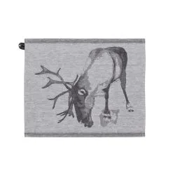 Jokipiin Pellava Poro 45x55 Cm Valkoinen/musta Pefletti