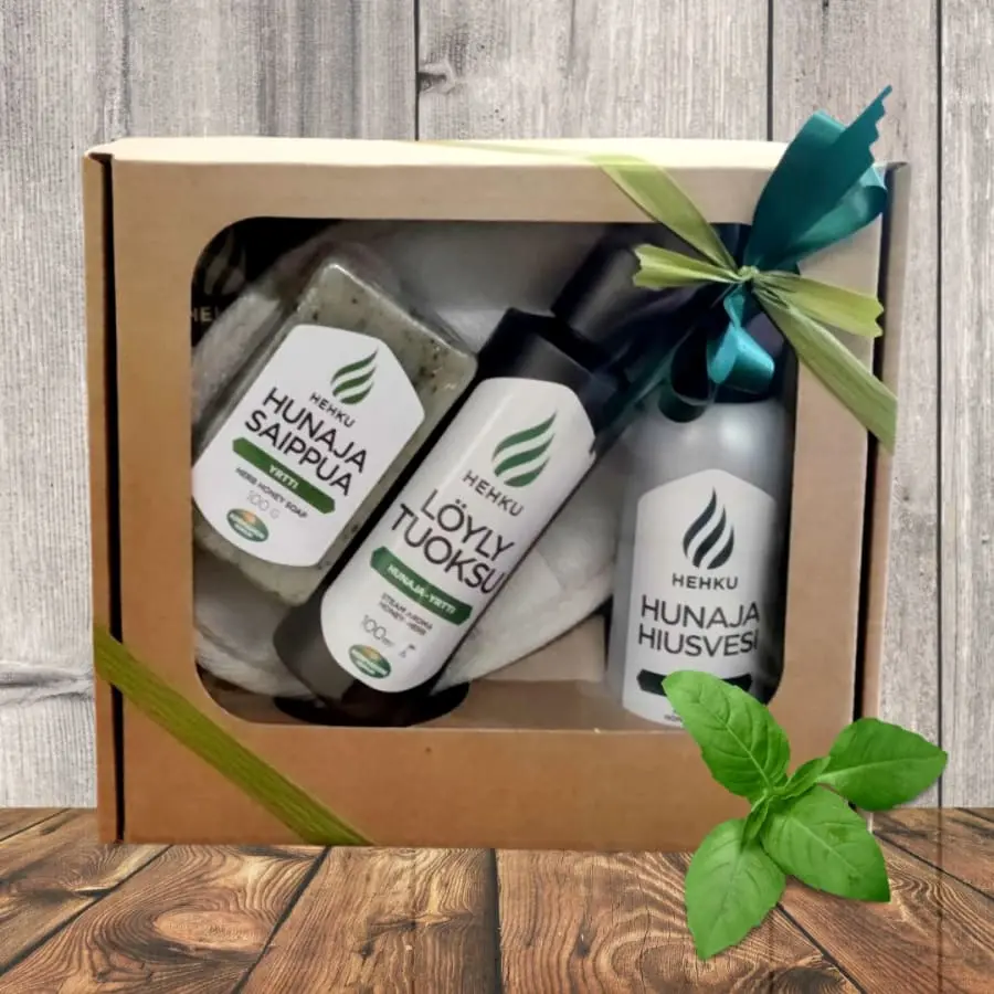 Korpiahon Hehku Yrtti Hunajalahjapakkaus 3 Korpiahon Hehku Yrtti Hunajalahjapakkaus