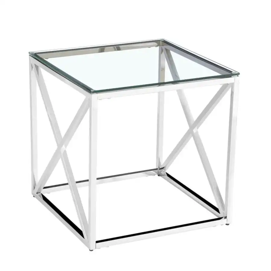 Amanda B Lisa 55x55cm Kromi Sivutaso 3 Amanda B Lisa 55x55cm Kromi Sivutaso