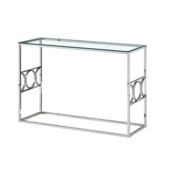 Amanda B Lisa 120x40x78cm Kromi Sivupöytä