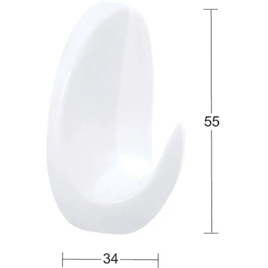 Habo 1040 2 Kpl Valkoinen Muovi Pyyhekoukku 3 Habo 1040 2 Kpl Valkoinen Muovi Pyyhekoukku