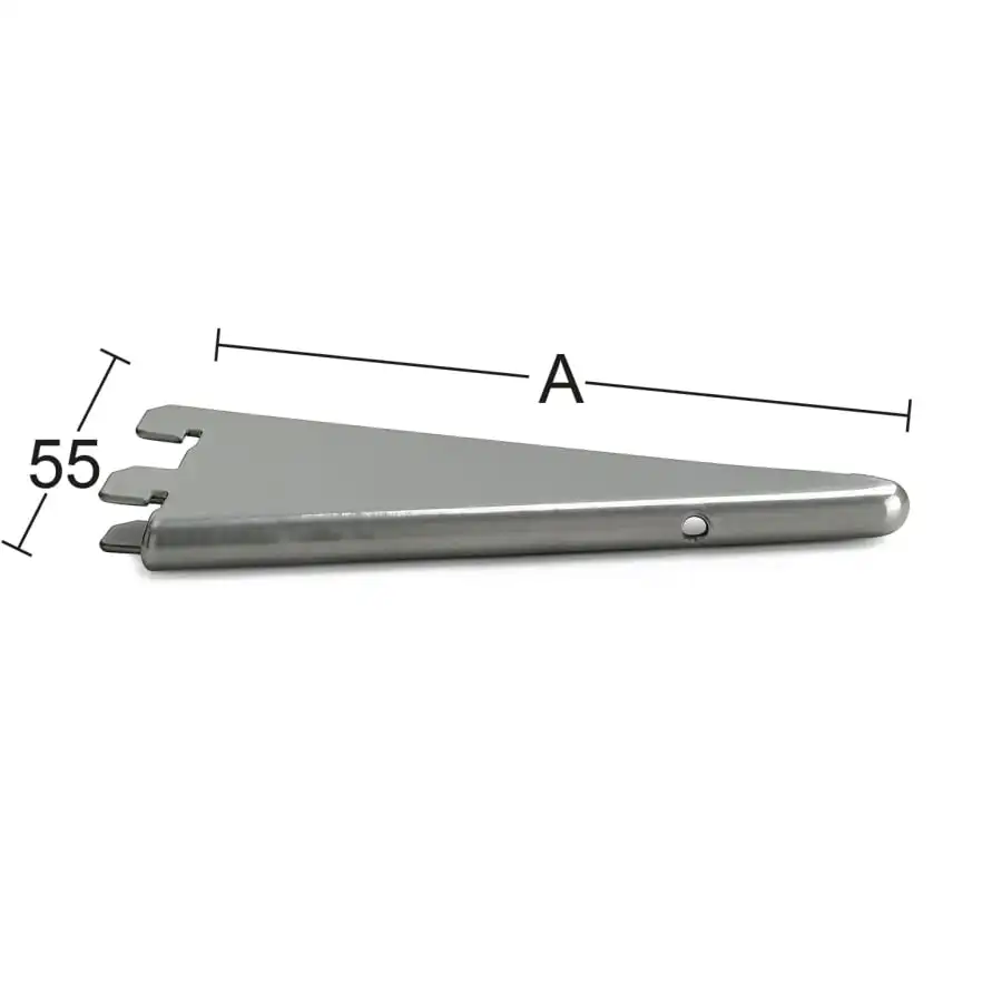 Habo 500 Mm Harmaa U- Kannatin 3 Habo 500 Mm Harmaa U- Kannatin