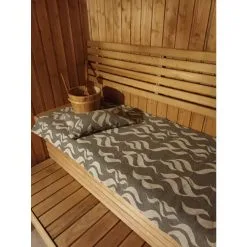 Alajärven Kotitekstiili Aallot 22x44cm Saunatyyny