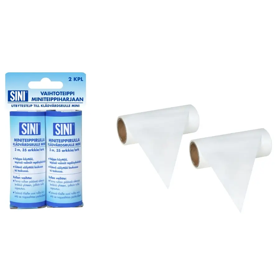 Sini Miniteippiharjan Vaihtorullat 3 Sini Miniteippiharjan Vaihtorullat