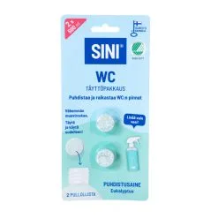 Sini WC Puhdistusainetabletti Täyttöpakkaus