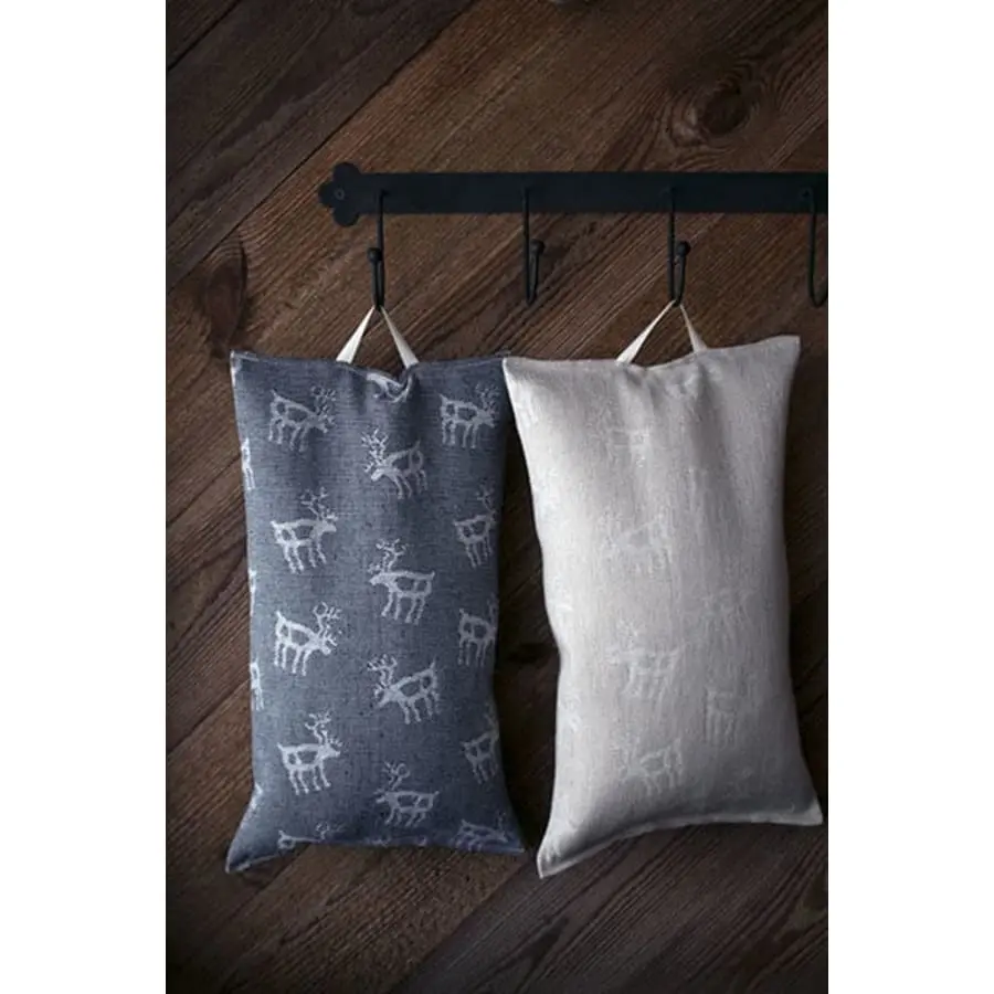 Pikkupuoti Harmaa Porokuosi Kudottu Saunatyyny 3 Pikkupuoti Harmaa Porokuosi Kudottu Saunatyyny