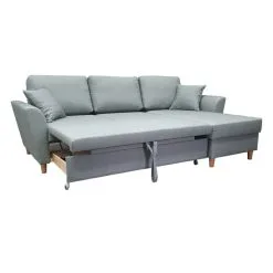 Tenstar Anton Vaalea Harmaa Kulmadivaani -Huonekalut kauppa 6430063694719 3