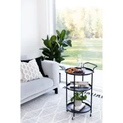 Aina Roll ø50x 80cm Tarjoiluvaunu -Huonekalut kauppa 6438014235936 2