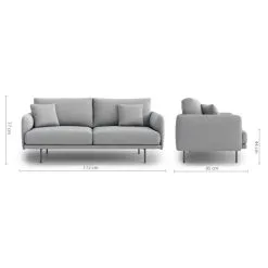 Optisofa Uma Aria 2-istuttava Sohva -Huonekalut kauppa 6438014288017 4