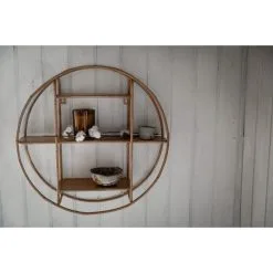 Villadesign Bambou ø50x12,5cm Seinähylly -Huonekalut kauppa 6438014293790 2