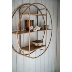 Villadesign Bambou ø50x12,5cm Seinähylly -Huonekalut kauppa 6438014293790 3