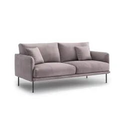Optisofa Nora Powder Pink 2-istuttava Sohva -Huonekalut kauppa 6438014302713 3