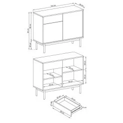 Eureka Milo 104 Senkki -Huonekalut kauppa 6438520001025 2