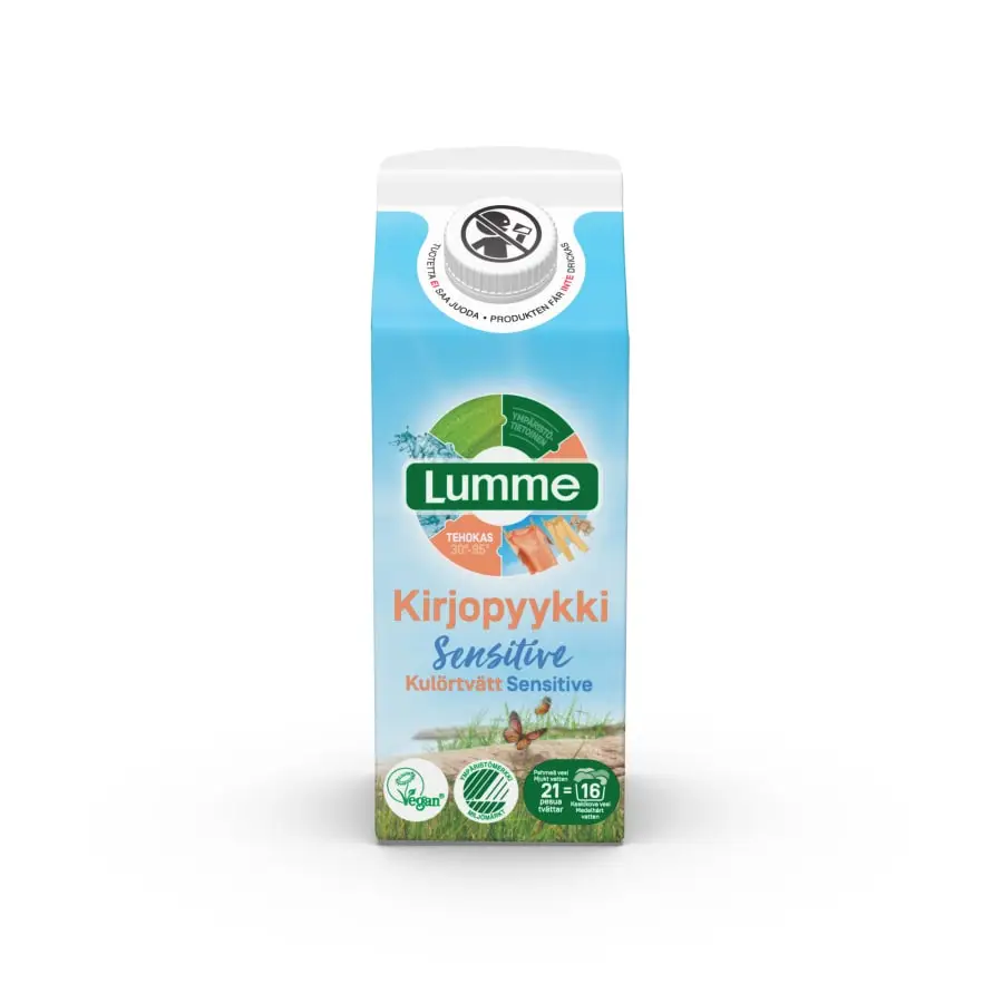 Lumme Sensitive 750 Ml Kirjopyykki Pyykinpesuneste 3 Lumme Sensitive 750 Ml Kirjopyykki Pyykinpesuneste