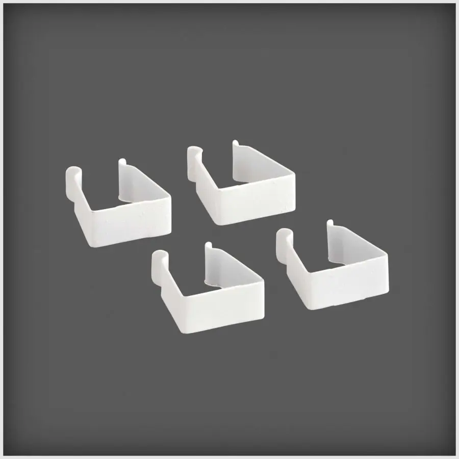 Elfa 4kpl Valkoinen Telineliitin 3 Elfa 4kpl Valkoinen Telineliitin