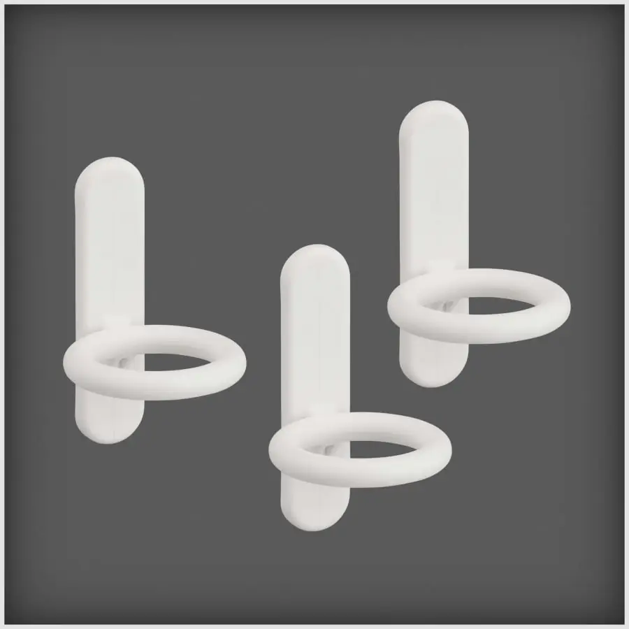 Elfa 49mm Pyöreä Koukku 3 Elfa 49mm Pyöreä Koukku