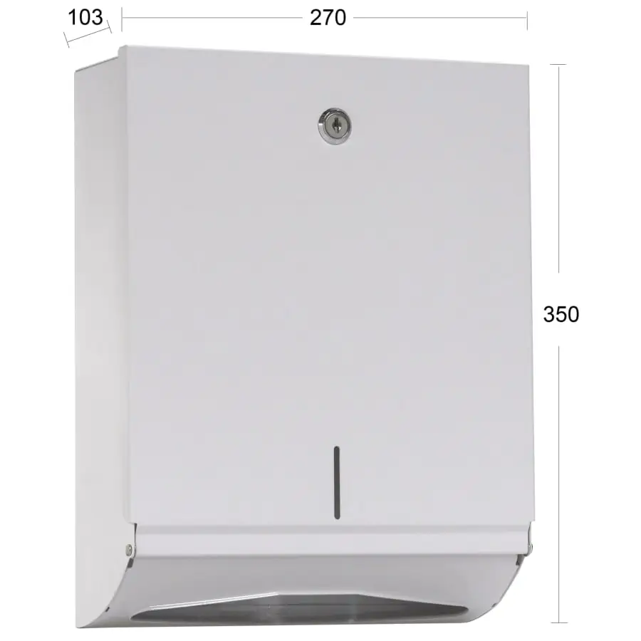 Habo 300 Valkoinen Käsipaperikaappi 3 Habo 300 Valkoinen Käsipaperikaappi