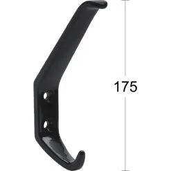 Habo Child 2 Kpl Musta Koukku