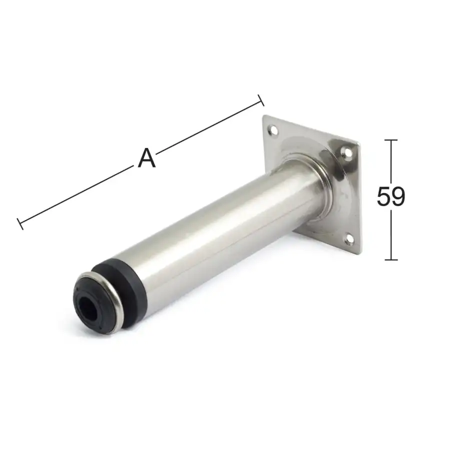Habo 511 100 Mm Mattanikkeli Putkijalka 3 Habo 511 100 Mm Mattanikkeli Putkijalka