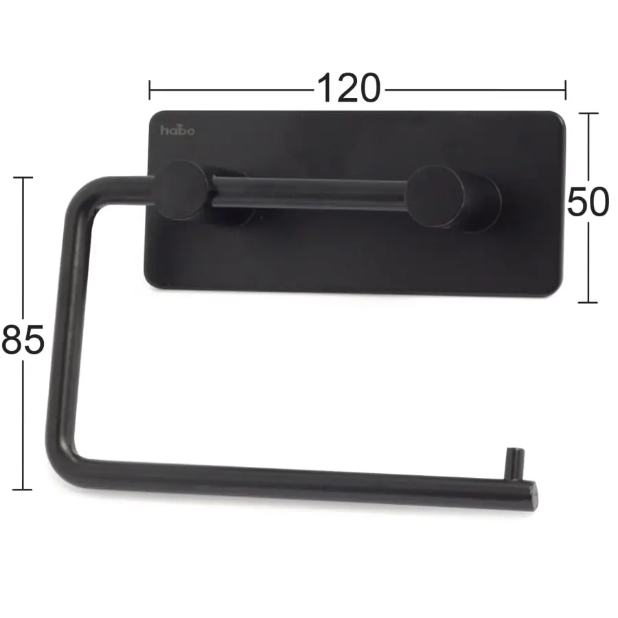 Habo Angle Musta WC-paperiteline 3 Habo Angle Musta WC-paperiteline