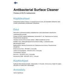 Blue Green Blue & Green Antibacteriel Surface Cleaner 0,5L Desifiointiaine -Huonekalut kauppa 7340034114254 2