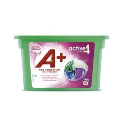 Ariel A+ Active4 Fresh Flowers 10 Kpl Nestemäinen Pyykinpesutabletti