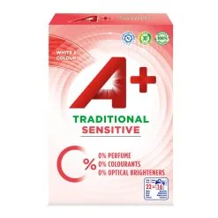 Ariel A+ Traditional Sensitive 1,12 Kg Pyykinpesujauhe