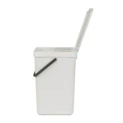 Brabantia Sort&Go Vaaleanharmaa 16L Roska-astia -Huonekalut kauppa 8710755213465 4