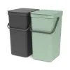 Brabantia Sort&Go Built-In-Bin 2X16L Roska-astia -Huonekalut kauppa 8710755214462 1