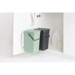 Brabantia Sort&Go Built-In-Bin 2X16L Roska-astia -Huonekalut kauppa 8710755214462 3