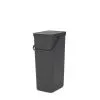 Brabantia Sort & Go 40 L Harmaa Jäteastia -Huonekalut kauppa 8710755251047 1