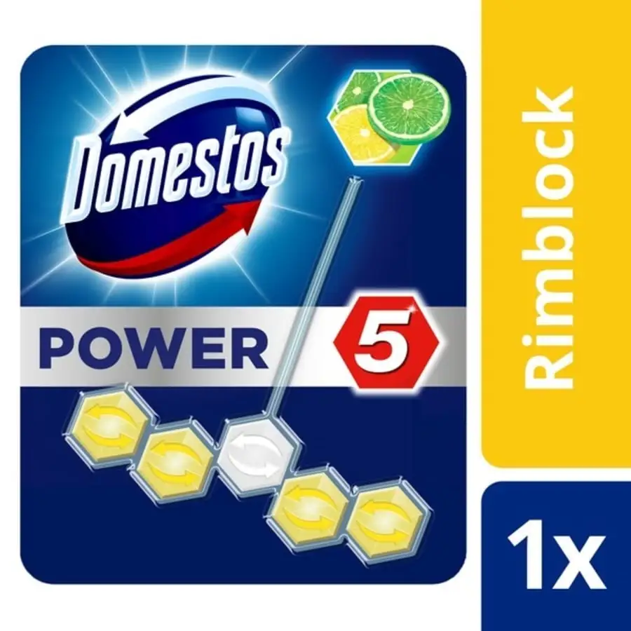 Domestos Power 5 Lime 55 G Wc-raikastin 3 Domestos Power 5 Lime 55 G Wc-raikastin