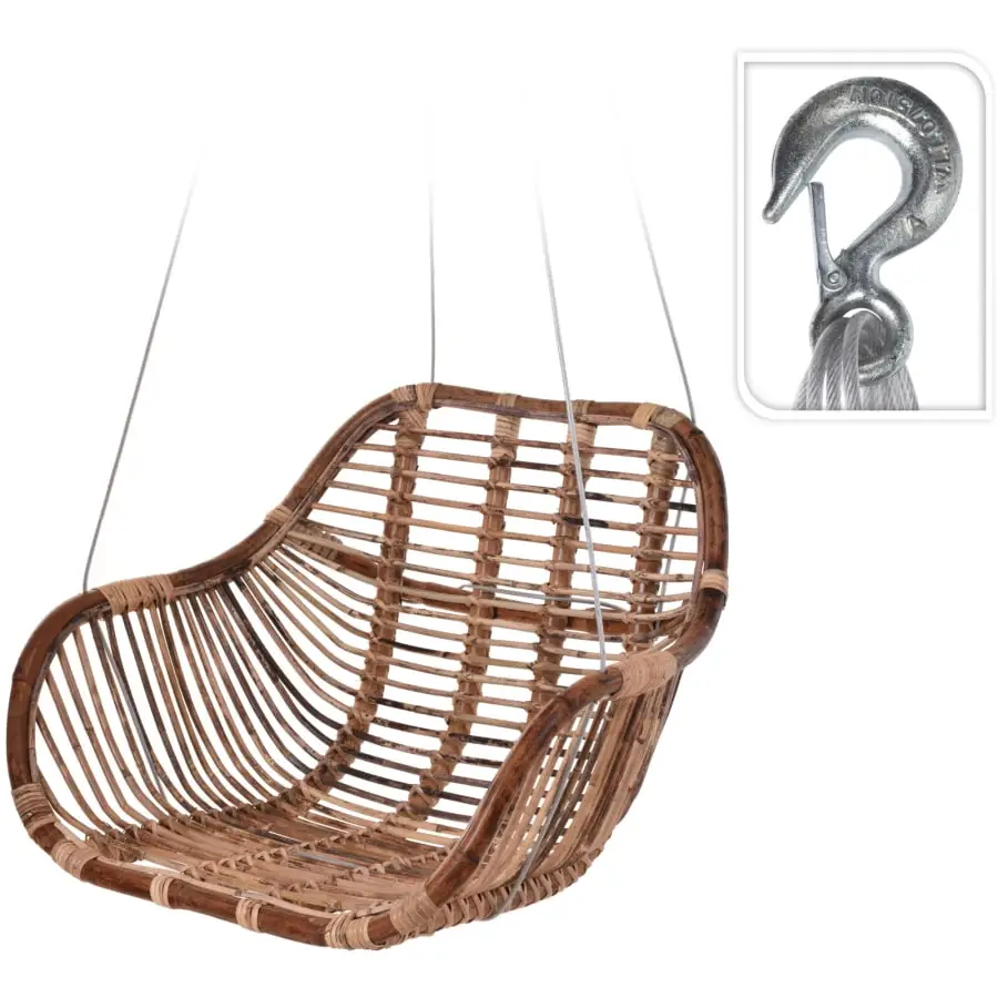 H&S 60x62x48cm Rottinkikeinu 3 H&S 60x62x48cm Rottinkikeinu