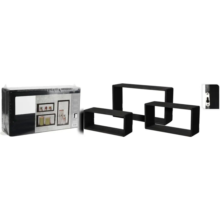 H&S 3kpl Hyllysetti 3 H&S 3kpl Hyllysetti